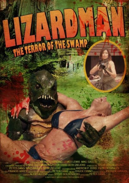 Lizard Man (2012) starring Michael Harding on DVD