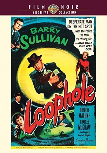 Loophole (1954) starring Barry Sullivan on DVD on DVD