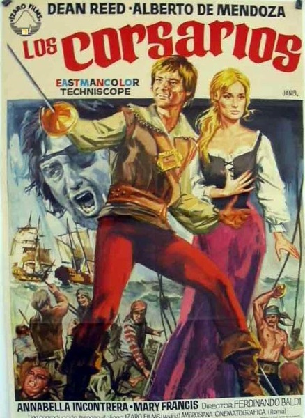 Los corsarios (1971) with English Subtitles on DVD - DVD Lady ...
