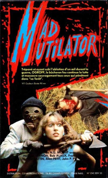 Mad Mutilator (1983) with English Subtitles on DVD on DVD