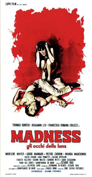 Madness - Gli occhi della luna (1971) with English Subtitles on DVD DVD Madness - Gli occhi della luna (1971) with English Subtitles on DVD