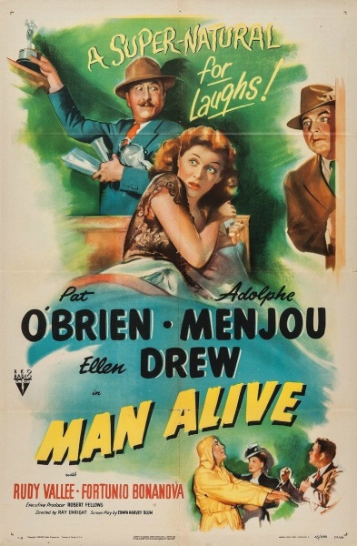 Man Alive (1945) starring Pat O'Brien on DVD on DVD