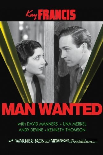 Man Wanted (1932) starring Kay Francis on DVD on DVD