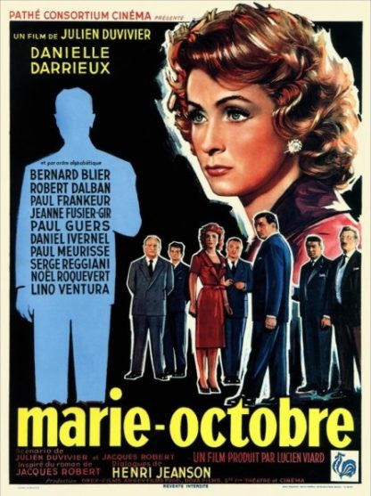 Marie-Octobre (1959) with English Subtitles on DVD on DVD