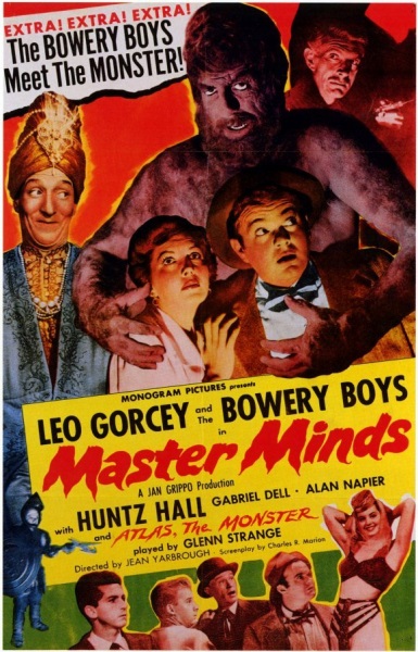 Master Minds (1949) starring Leo Gorcey on DVD on DVD