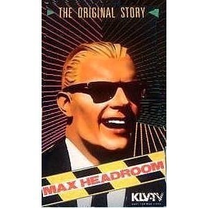 Max Headroom (1985) starring Matt Frewer on DVD on DVD