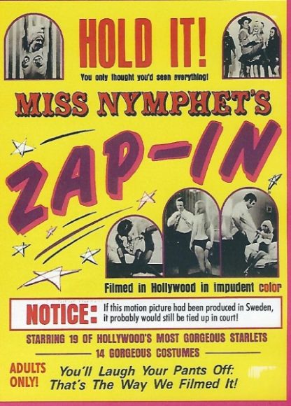 Miss Nymphet's Zap-In (1970) starring Dixie Donovan on DVD on DVD