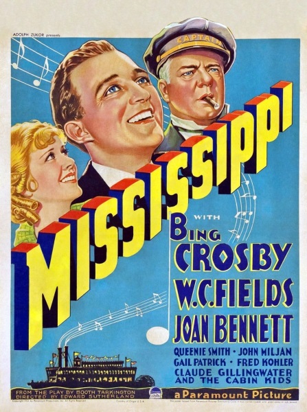Mississippi (1935) starring Bing Crosby on DVD on DVD
