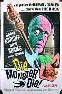 Monster of Terror (1965) starring Boris Karloff on DVD