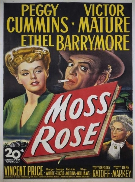 Moss Rose (1947) starring Peggy Cummins on DVD on DVD