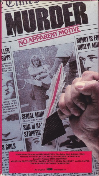Murder: No Apparent Motive (1984) starring Robb Webb on DVD on DVD