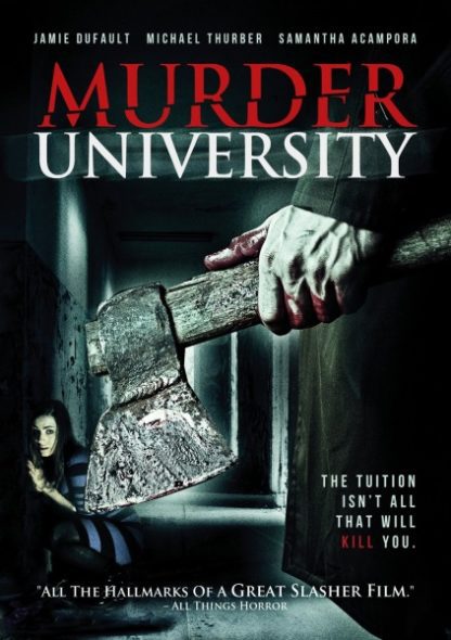 Murder University (2012) starring Samantha Acampora on DVD DVD Murder University (2012) starring Samantha Acampora on DVD