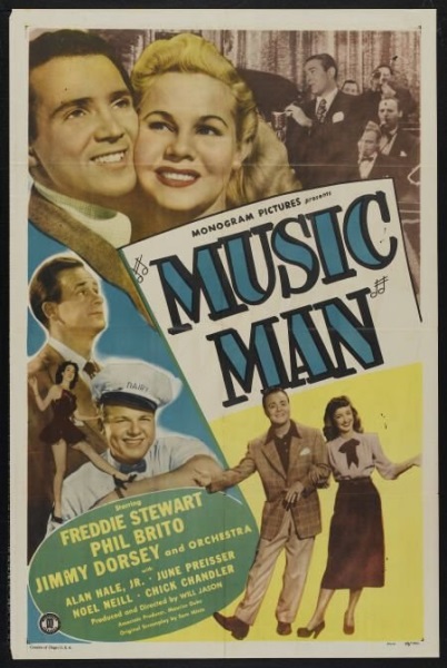 Music Man (1948) starring Jimmy Dorsey and His Orchestra on DVD on DVD