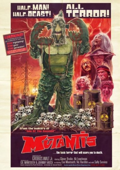 Mutantis (2014) starring Darren Bolk on DVD