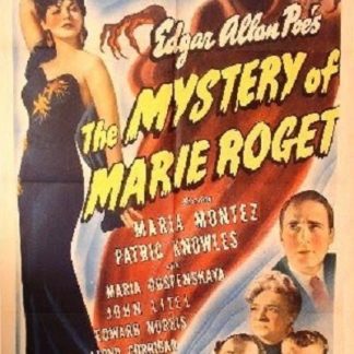 Mystery of Marie Roget (1942) starring Patric Knowles on DVD