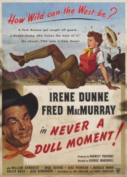 Never a Dull Moment (1950) starring Irene Dunne on DVD on DVD