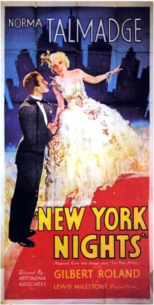 New York Nights (1929) starring Norma Talmadge on DVD DVD New York Nights (1929) starring Norma Talmadge on DVD