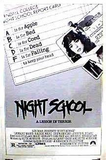 Night School (1981) starring Leonard Mann on DVD