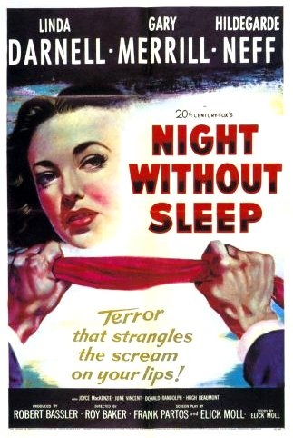 Night Without Sleep (1952) starring Linda Darnell on DVD on DVD