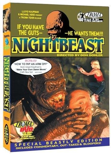 Nightbeast (1982) starring Tom Griffith on DVD on DVD