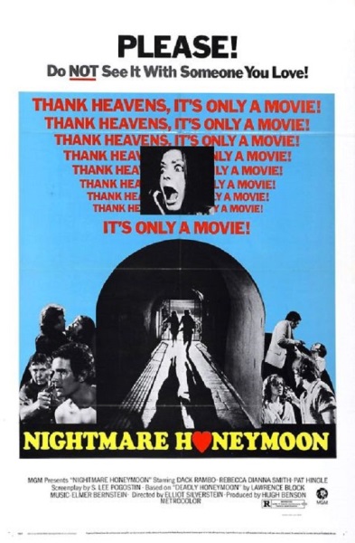 Nightmare Honeymoon (1974) starring Dack Rambo on DVD on DVD