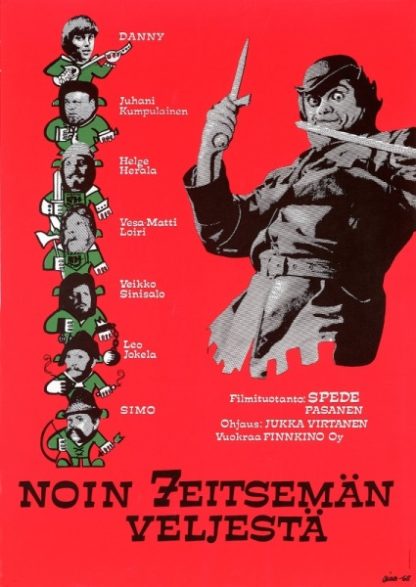 Noin 7 veljestä (1968) with English Subtitles on DVD on DVD