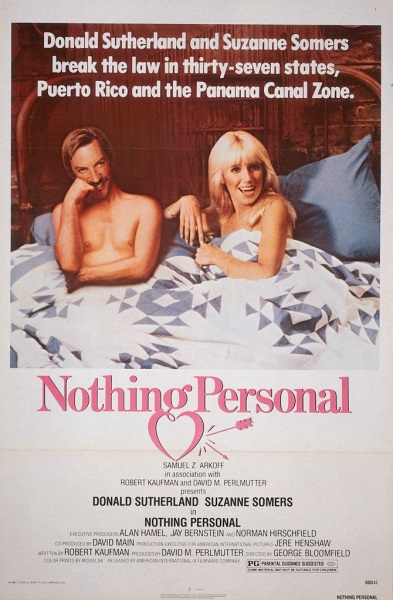 Nothing Personal (1980) starring Donald Sutherland on DVD on DVD