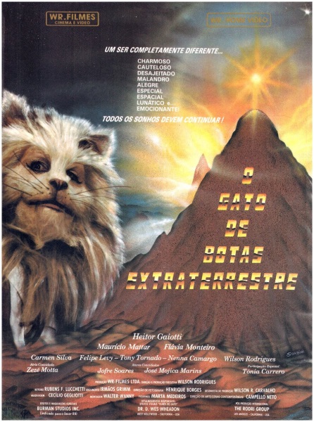 O Gato de Botas Extraterrestre (1990) with English Subtitles on DVD on DVD