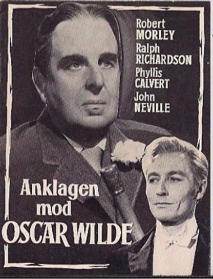 Oscar Wilde (1960) starring Robert Morley on DVD on DVD