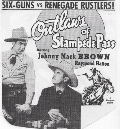 Outlaws of Stampede Pass (1943) starring Johnny Mack Brown on DVD on DVD