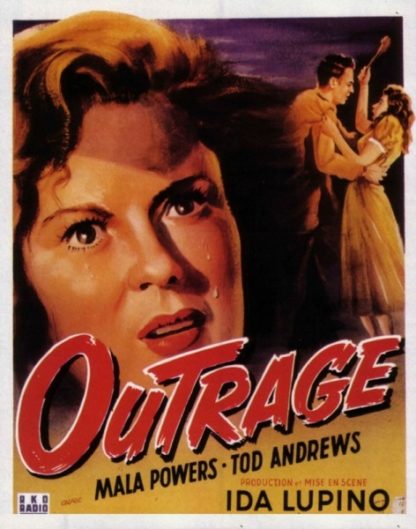 Outrage (1950) starring Mala Powers on DVD on DVD