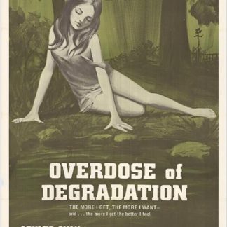 Overdose of Degradation (1970) starring Anna Travers on DVD