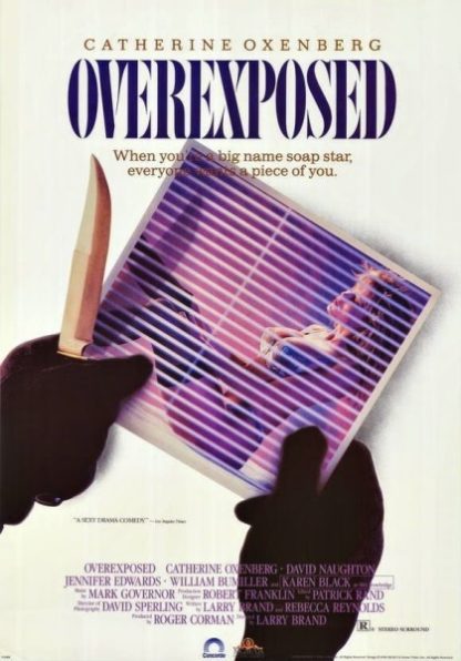 Overexposed (1990) starring Catherine Oxenberg on DVD on DVD
