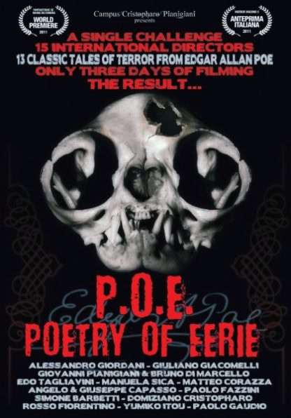 P.O.E. Poetry of Eerie (2011) starring Mariano Aprea on DVD
