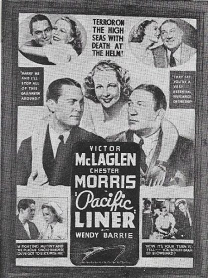 Pacific Liner (1939) starring Victor McLaglen on DVD on DVD