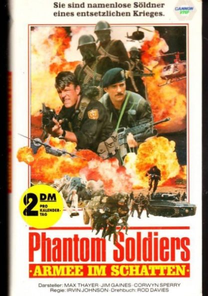Phantom Soldiers (1989) starring Max Thayer on DVD on DVD