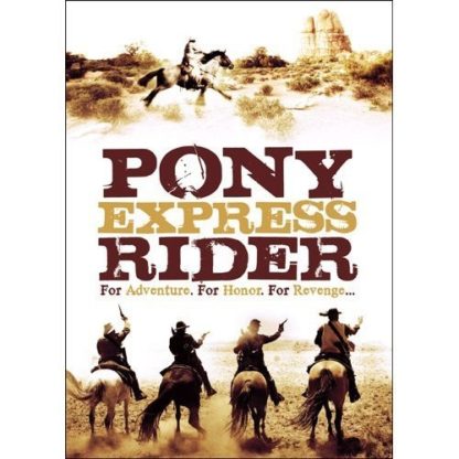 Pony Express Rider (1976) starring Stewart Petersen on DVD on DVD