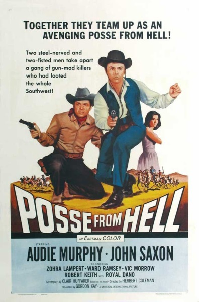 Posse from Hell (1961) starring Audie Murphy on DVD on DVD