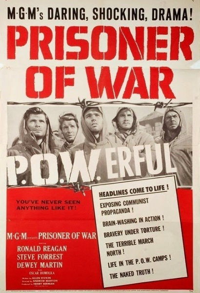 Prisoner of War (1954) starring Ronald Reagan on DVD on DVD