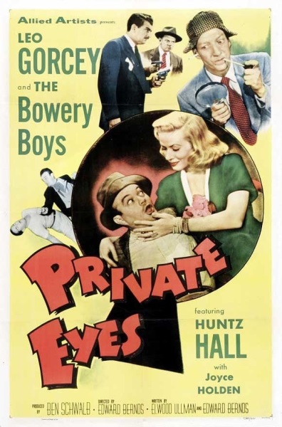 Private Eyes (1953) starring Leo Gorcey on DVD on DVD