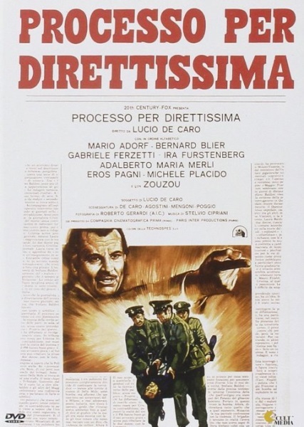Processo per direttissima (1974) with English Subtitles on DVD on DVD