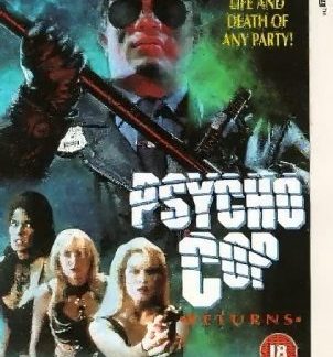 Psycho Cop Returns (1993) starring Robert R. Shafer on DVD