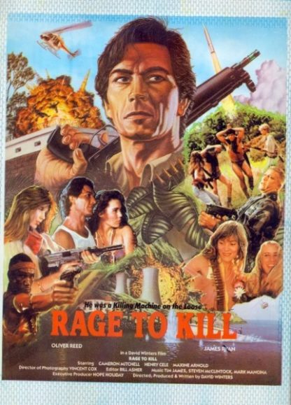 Rage to Kill (1988) starring James Ryan on DVD on DVD