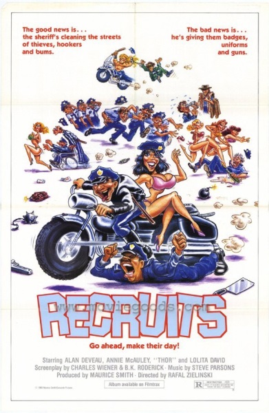 Recruits (1986) starring Doug Annear on DVD on DVD