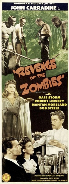 Revenge of the Zombies (1943) starring John Carradine on DVD on DVD