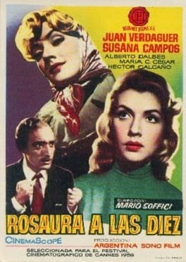 Rosaura a las 10 (1958) with English Subtitles on DVD on DVD