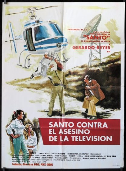 Santo contra el asesino de la T.V. (1981) with English Subtitles on DVD on DVD