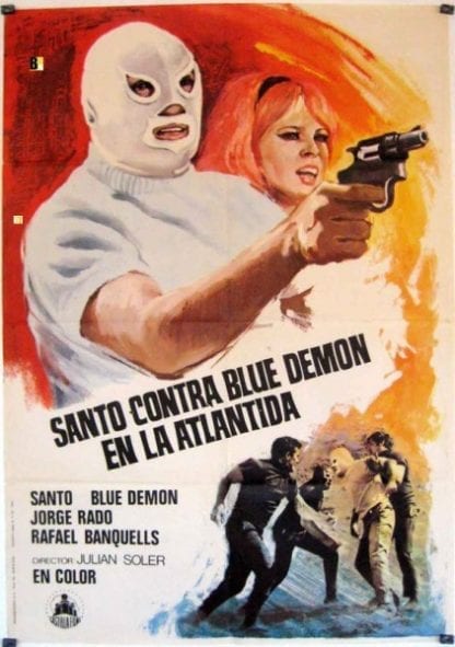 Santo vs. Blue Demon in Atlantis (1970) with English Subtitles on DVD on DVD