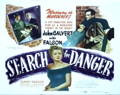 Search for Danger (1949) starring John Calvert on DVD