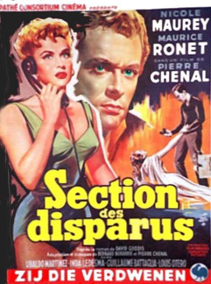 Section des disparus (1956) with English Subtitles on DVD on DVD